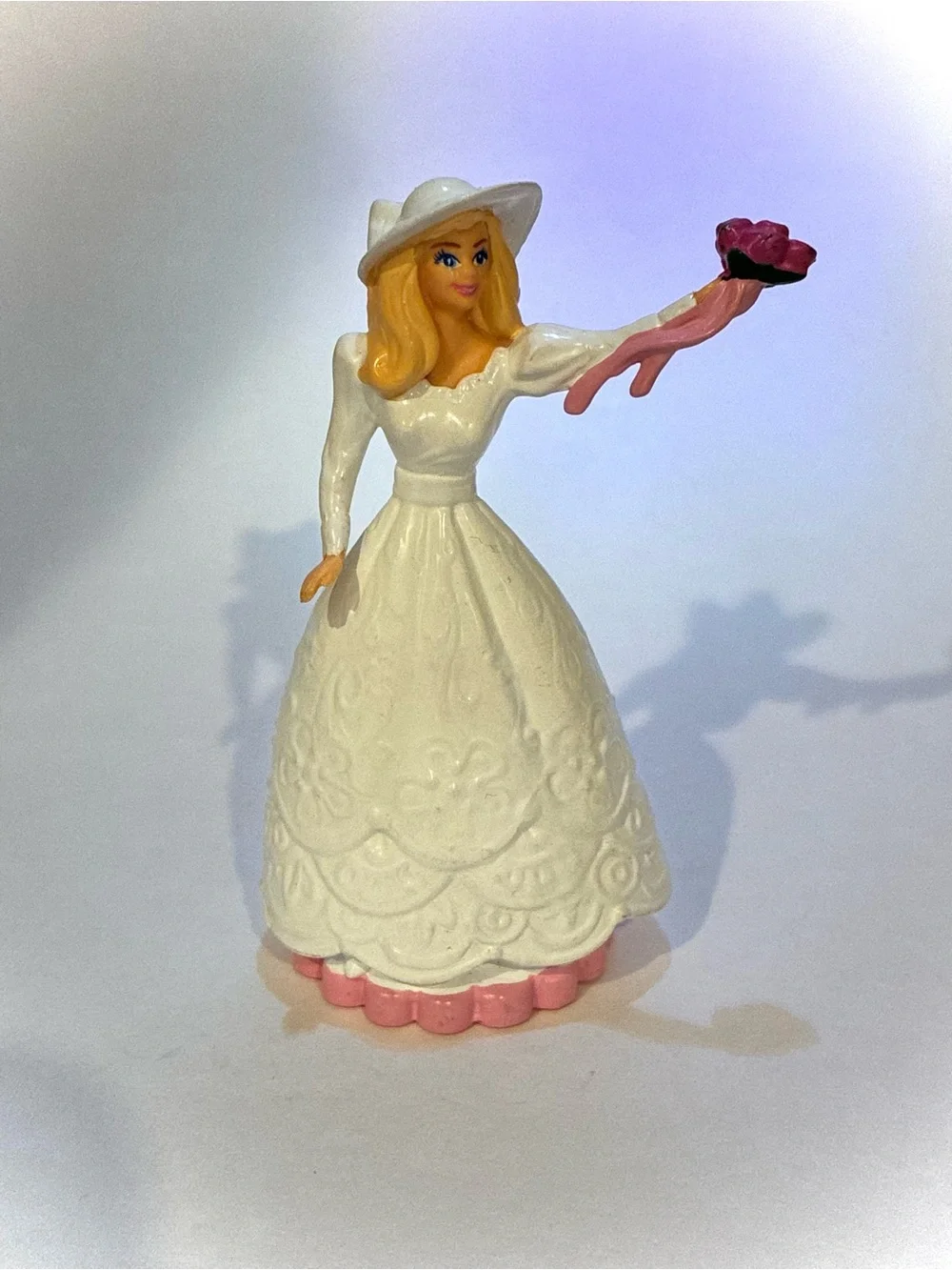Vintage Barbie Bride Figure, PVC, by Applause, 1990
